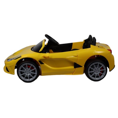سيارة أطفال كهربائية فيراري محركين بالخلف 12v مناس...