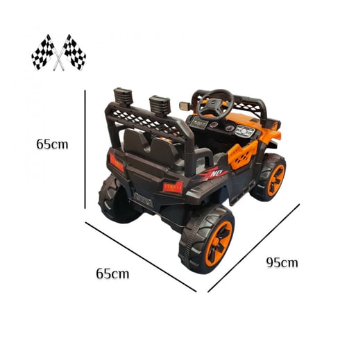 سيارة أطفال كهربائية جيب رياضي راكبين