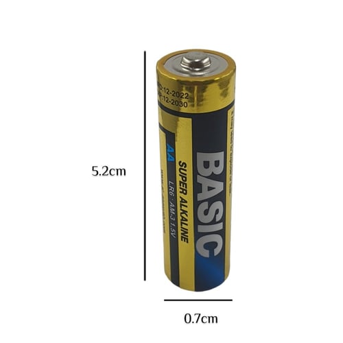 بطارية AA 1.5V سوبر الكلاين الأصلي 6 حبات