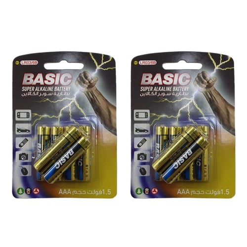 بطارية AAA 1.5V سوبر الكلاين الأصلي 6 حبات