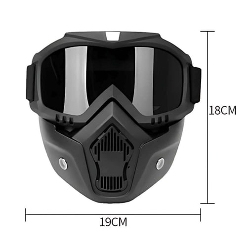 قناع موتوكروس بنظارات واقية من الشمس لركوب الدراجا...