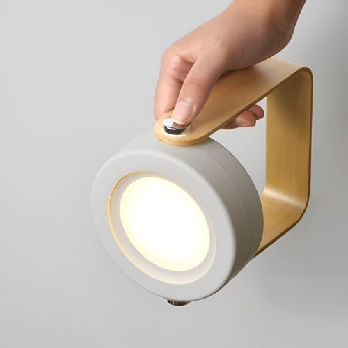 مصباح محمول LED على شكل فانوس قابل للشحن