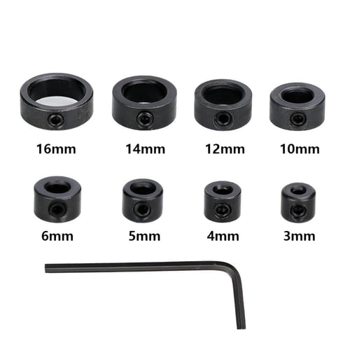 مجموعة تحديد عمق ثقب ريشة الدريل مكونة من 8 قطع من...