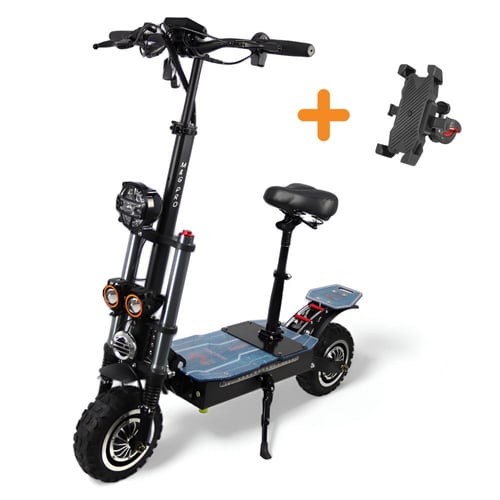 سكوتر الوحش بمحركين 60v 6000w سرعة 100km