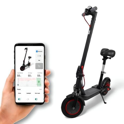 سكوتر كهربائي للكبار KC كفرات كببرة 10 أنش بكرسي ق...