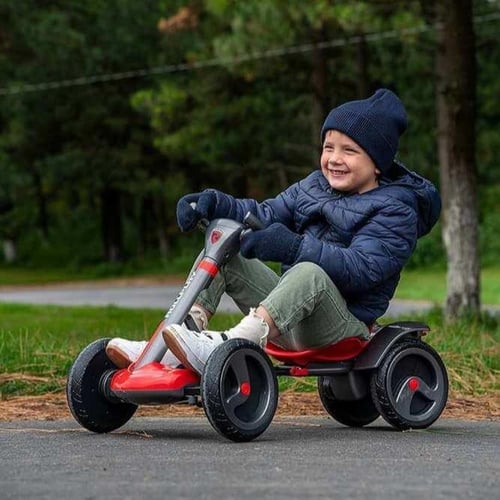 سيارة أطفال كهربائية سباق قابلة للطي لعمر 3 إلى 6...