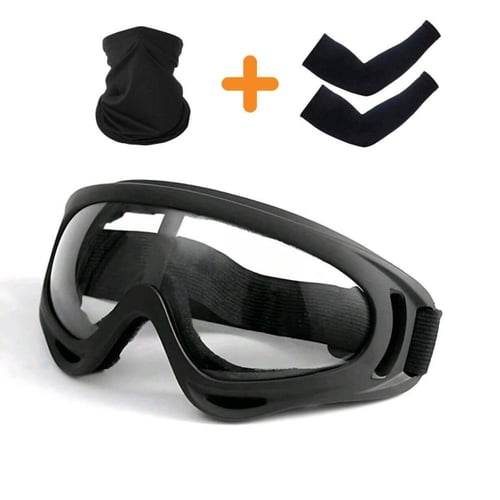 نظارة واقية من الهواء والأتربة لركوب الدراجات والس...