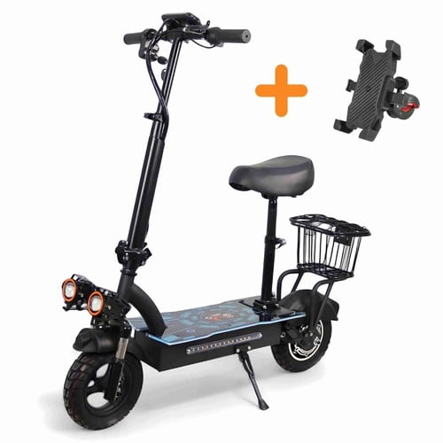 سكوتر كهربائي للكبار S10 بقوة 48V 1200W بكرسي قابل...