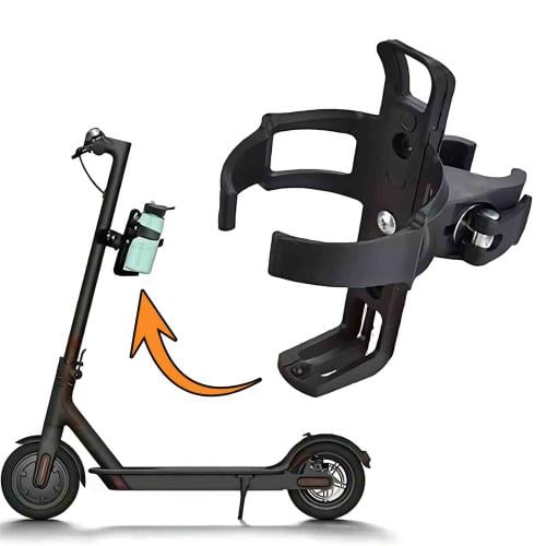 حامل زجاجة مياه للسكوترات والدراجات دوران 360 درجة