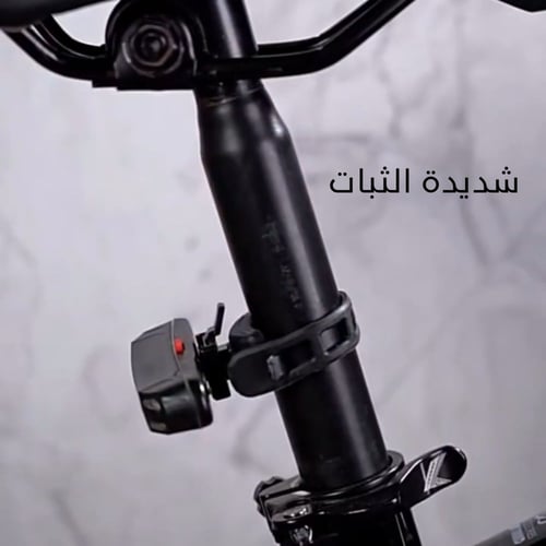 ضوء تحذير LED عالي الوضوح للدراجات الهوائية والسكو...