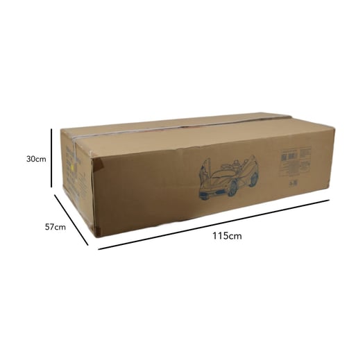 سيارة أطفال كهربائية فيراري محركين بالخلف 12v مناس...