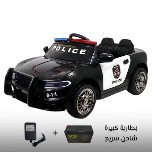 سيارة أطفال كهربائية شرطة دودج تشالنجر لعمر 2 إلى...