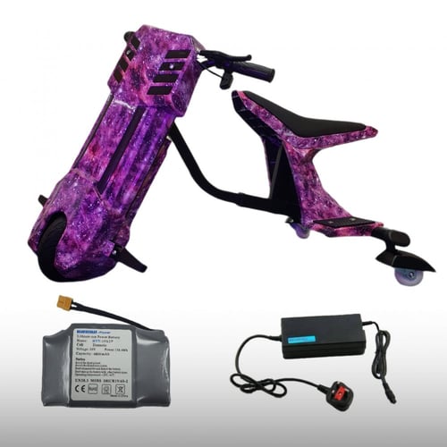 سكوتر درفت 36V موديل 2023 بشكل دباب + ترهيم بطارية...