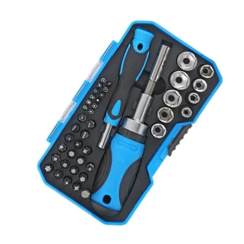 طقم عدة مكون من 44 قطعة بعلبة