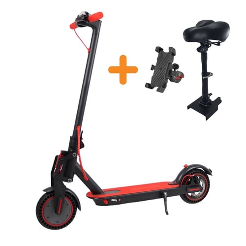 سكوتر كهربائي للكبار برو بمساعدات 36v مديل 2024 قا...