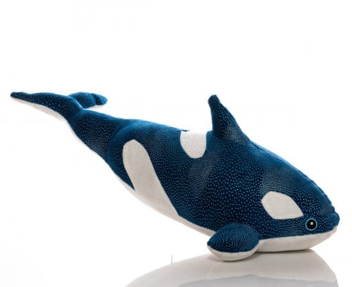 دمية حوت الأوركا بحجم 30 سم - أزرق