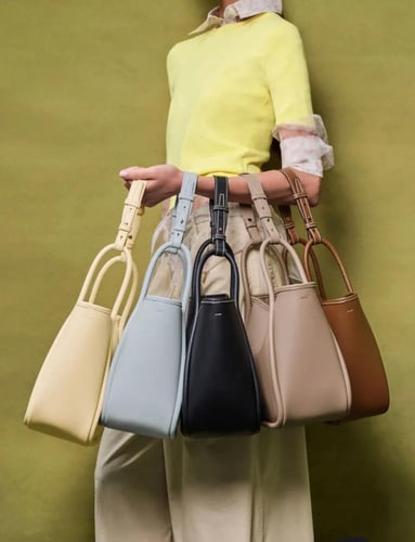 شنطة charles & keith الحجم الوسط