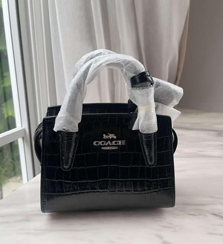 شنطة ميني أسود coach