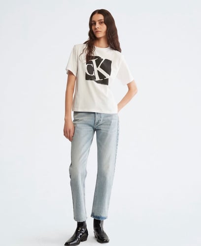 تيشيرت ck نسائي مقاس سمول