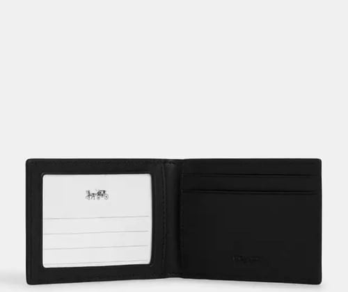 حامل بطاقات رمادي coach