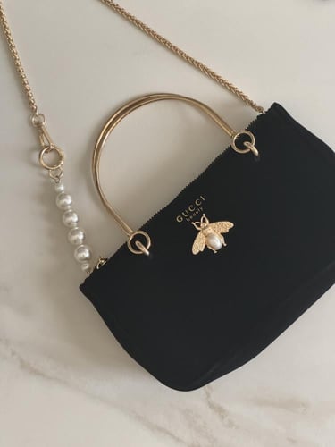 شنطة gucci beauty