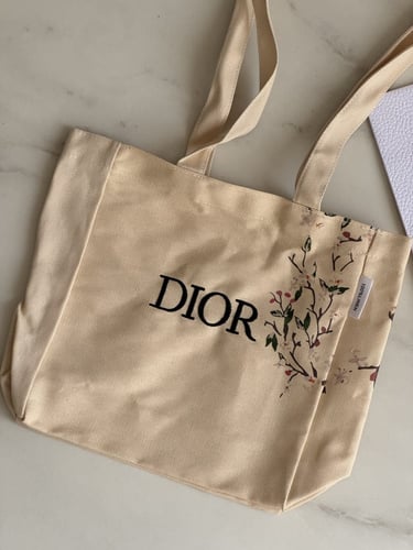 كيس قماش dior