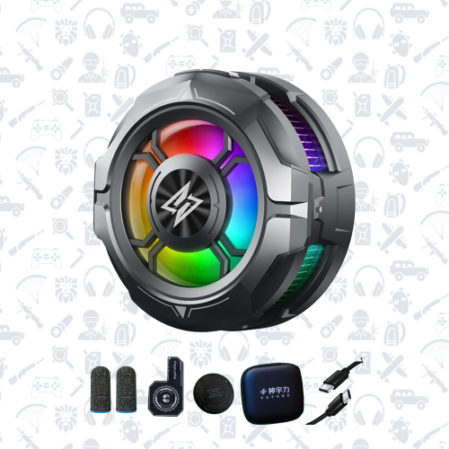 مروحة تبريد B60 اصدار ديفا مع موزع البرودة والقفاز...