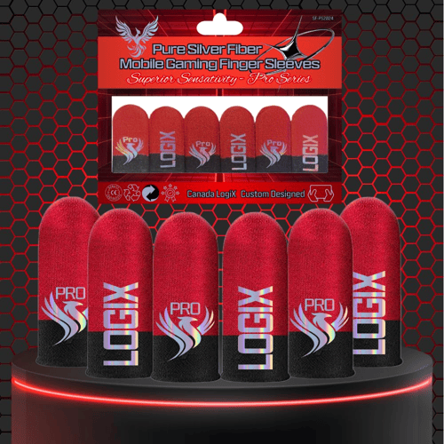 قفازات أصابع LOGIX ٣ أزواج