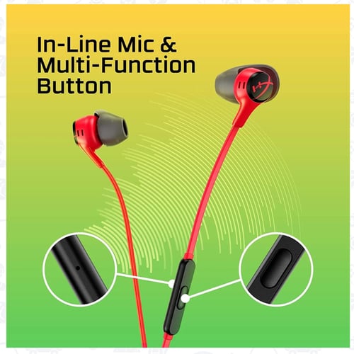 سماعات هايبر X (الإصدار 2) HyperX Cloud II Earbuds
