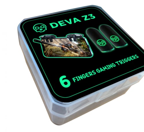 أزرار ببجي مزدوجة (DEVA Z3) وبقية الألعاب الحربية...