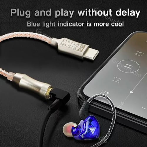 محول تايب سي إلى 3.5 (32 بت دقة صوت عالية)