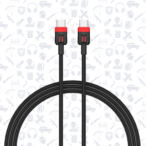 كيبل شحن ممتاز 100 واط بطول 2 متر MOMTAZ 100W 2M