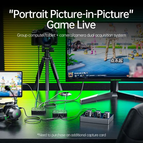 كرت للبث المباشر PLEXTONE GC533 تسجيل الفيديو لألع...