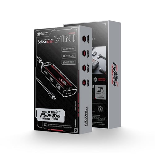 وصلة بلكستون 7 في 1 تايب سي كل المخارج تقريبا ( Pl...