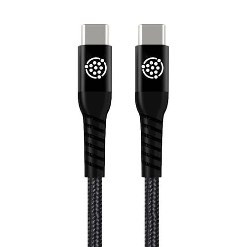 كيبل شحن سريع 100 واط 3 متر تايب سي إلى تايب سي