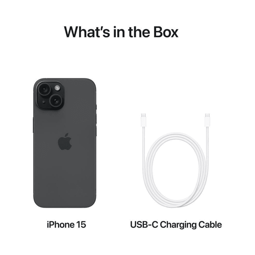 ابل ايفون 15 128 جيجا اسود