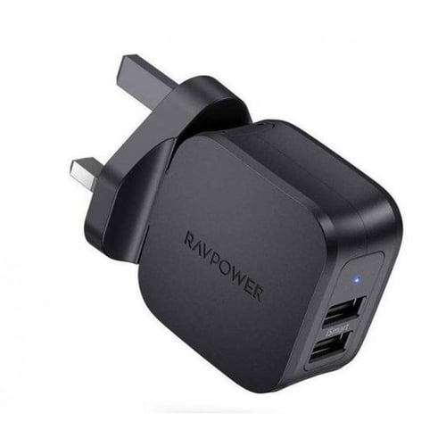 راف باور شاحن جداري بمنفذين يو اس بي 17 واط