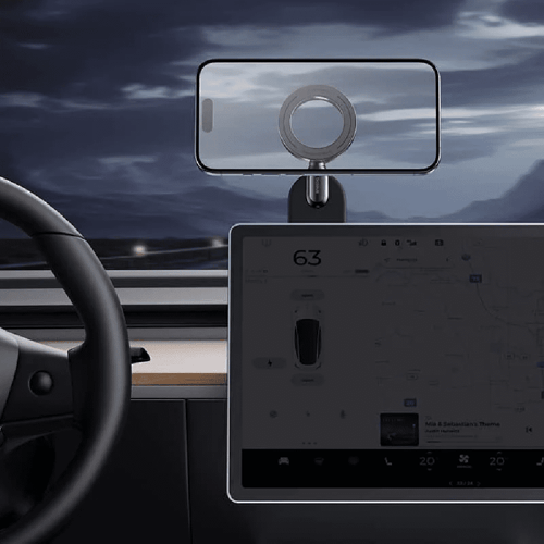 ستاند جوال ماج سيف للسيارة قابل لتعديل 360 درجة من...