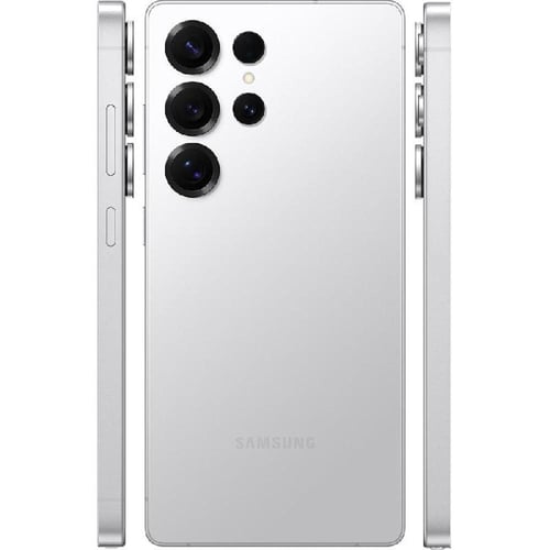 سامسونج S25 Ultra 256GB تيتانيوم ابيض فضي