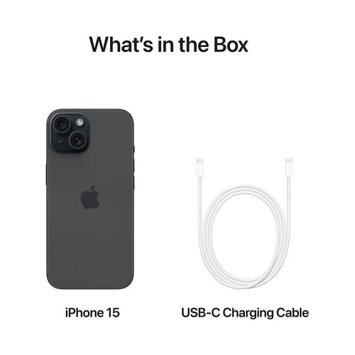 ابل ايفون 15 128 GB اسود