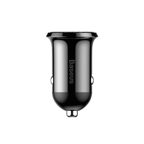 شاحن سيارة بيسوس بمنفذين USB بقوة 15 واط