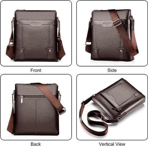 حقيبة كتف من الجلد