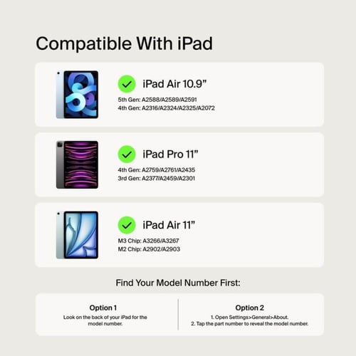 بيلكن كيبورد ايباد اير 10.9 / برو 11