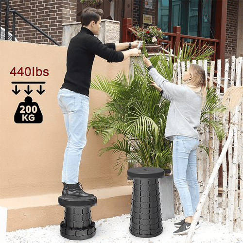 كرسي محمول قابل للطي بشكل دائري