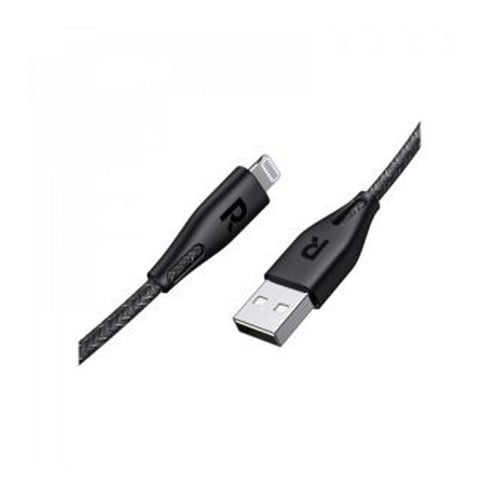 راف باور سلك قماش من USB إلى لايتنينق 1.2 متر