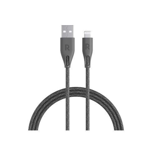 راف باور سلك قماش من USB إلى لايتنينق 1.2 متر