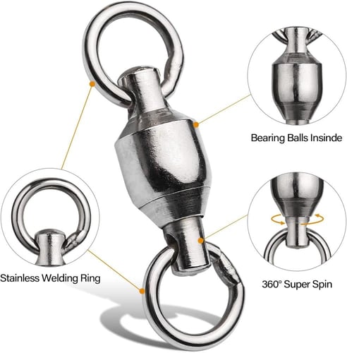 مدور Nickel Swivel