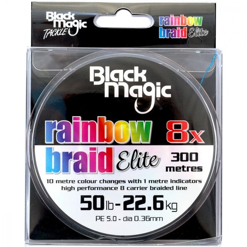 حرير rainbow braid elite 8X