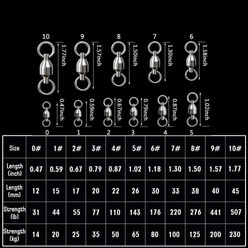 مدور Nickel Swivel