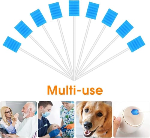 اعواد اسنان Disposable Dental Swabsticks for Mouth...